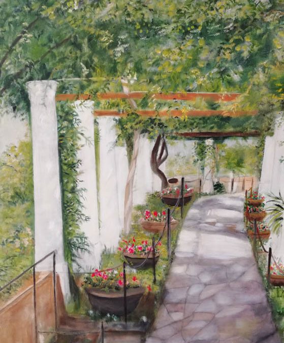 Udsigt fra Munthes villa – Capri